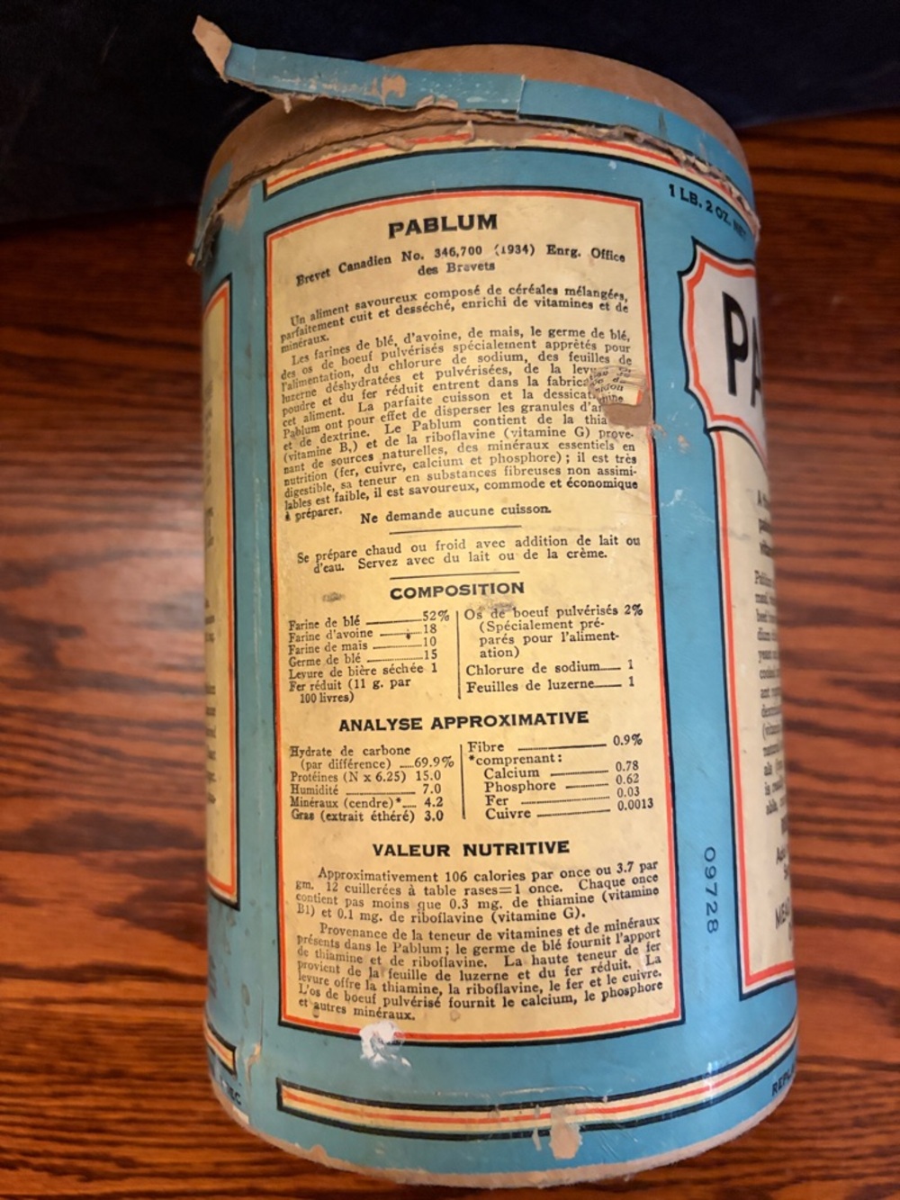 Vintage Pablum container - Picture 5 of 7